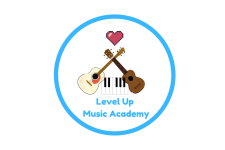 Logo for Level Up Music Academy Logo for Level Up Music Academy