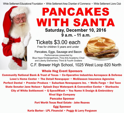 Pancakes with Santa