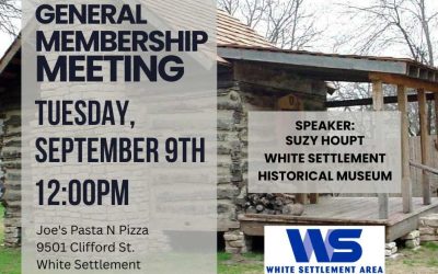 General Membership Meeting – Suzy Houpt ~ WS Historical Museum